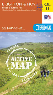 Brighton & Hove, Lewes & Burgess Hill -  Ordnance Survey