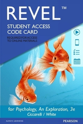 REVEL for Psychology - Saundra Ciccarelli, J. Noland White