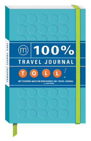 100% Travel Journal blau