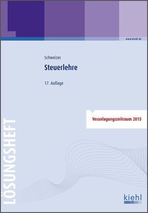 Steuerlehre - L&ouml;sungsheft