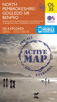North Pembrokeshire / Gogledd Sir Benfro -  Ordnance Survey