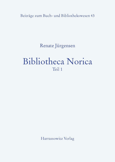 Bibliotheca Norica - Renate J&uuml;rgensen