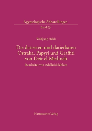 Die datierten und datierbaren Ostraka, Papyri und Graffiti von Deir el-Medineh