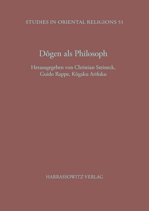 Dogen als Philosoph - 