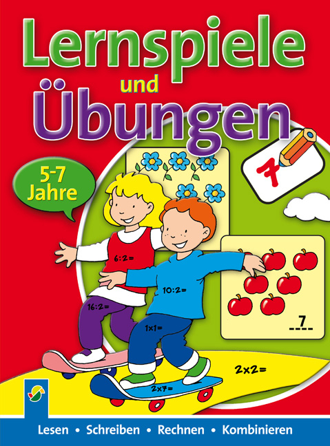 Lernspiele und &Uuml;bungen 5-7 J. (rot)