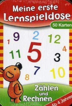 Meine erste Lernspieldose Z&auml;hlen und Rechnen