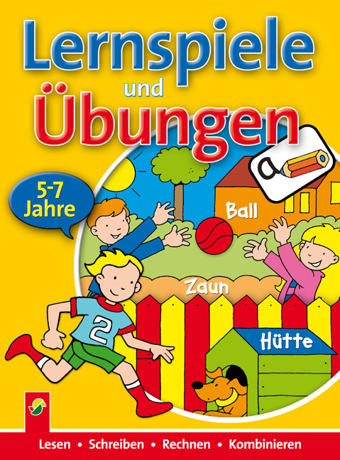 Lernspiele und &Uuml;bungen 5-7 J. (gelb)