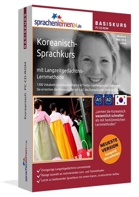 Sprachenlernen24.de Koreanisch Basis PC CD-ROM