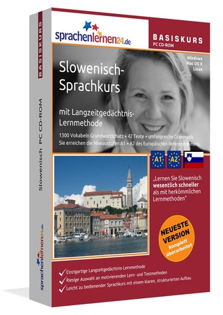 Sprachenlernen24.de Slowenisch Basis PC CD-ROM
