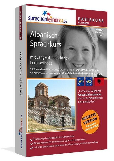 Sprachenlernen24.de Albanisch Basis PC CD-ROM