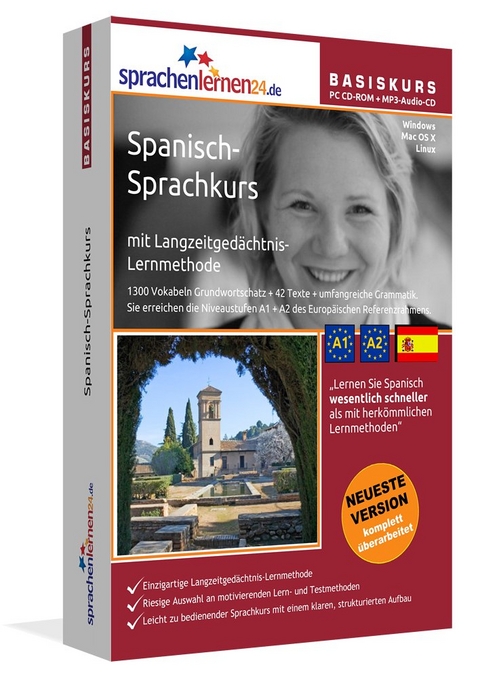 Sprachenlernen24.de Spanisch-Basis-Sprachkurs