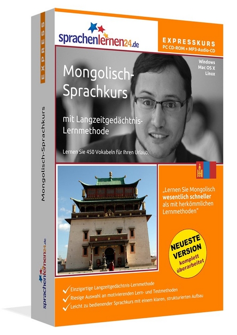 Sprachenlernen24.de Mongolisch-Express-Sprachkurs