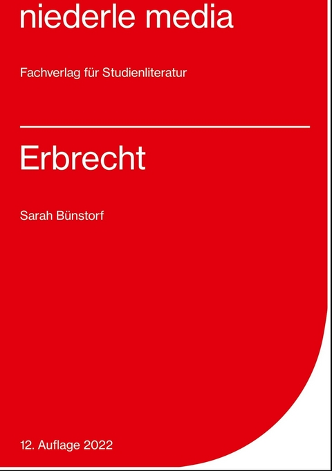 Erbrecht - 2022 - Sarah B&uuml;nstorf