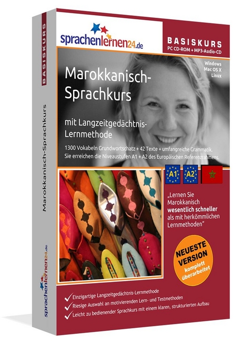 Sprachenlernen24.de Marokkanisch-Basis-Sprachkurs