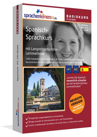 Sprachenlernen24.de Spanisch Basis PC CD-ROM