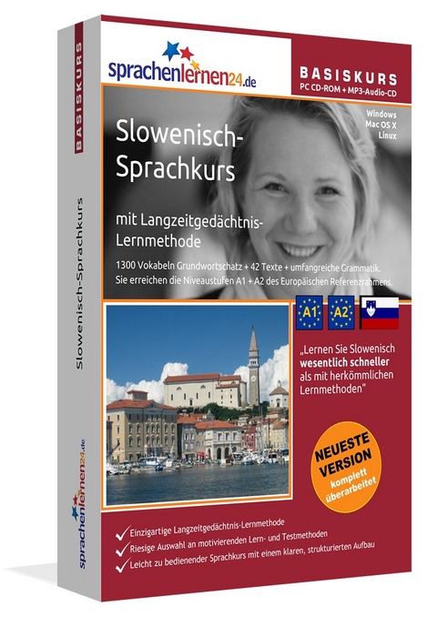 Sprachenlernen24.de Slowenisch-Basis-Sprachkurs