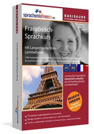 Sprachenlernen24.de Französisch-Basis-Sprachkurs