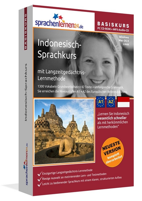 Sprachenlernen24.de Indonesisch-Basis-Sprachkurs