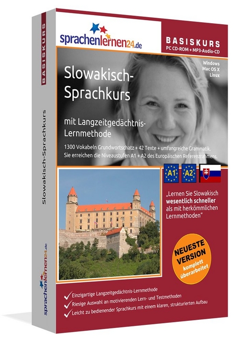 Sprachenlernen24.de Slowakisch-Basis-Sprachkurs