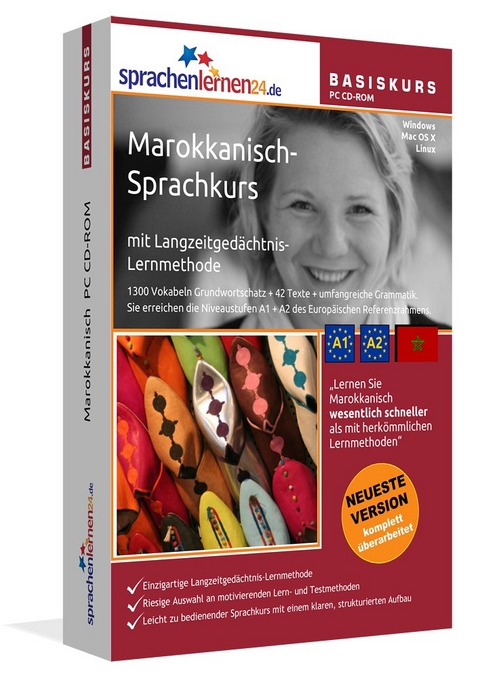 Sprachenlernen24.de Marokkanisch Basis PC CD-ROM