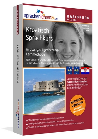 Sprachenlernen24.de kroatisch Basis PC CD-ROM
