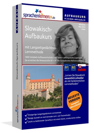 Sprachenlernen24.de Slowakisch-Aufbau-Sprachkurs