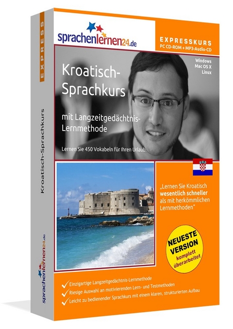 Sprachenlernen24.de Kroatisch-Express-Sprachkurs