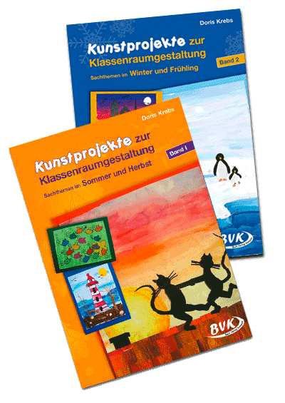 Paket Kunstprojekte zur Klassenraumgestaltung: - Doris Krebs