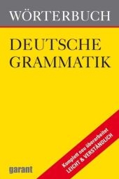 W&ouml;rterbuch Deutsche Grammatik