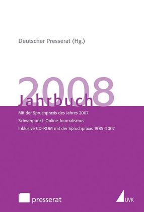 Jahrbuch des Deutschen Presserats / Jahrbuch 2008
