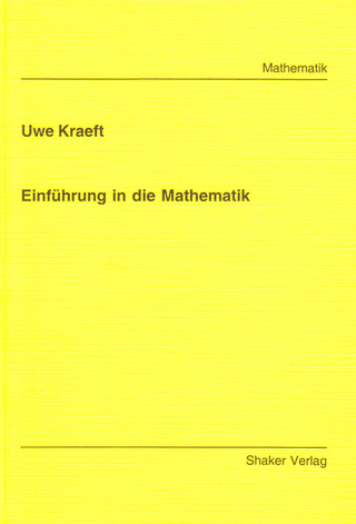 Einführung in die Mathematik