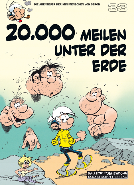 Die Abenteuer der Minimenschen - 20.000 Meilen unter der Erde - Pierre Seron