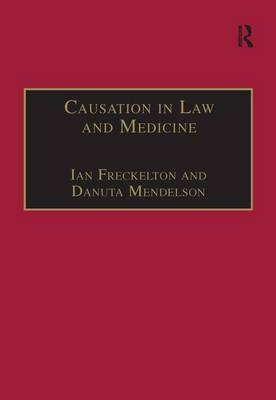Causation in Law and Medicine - 