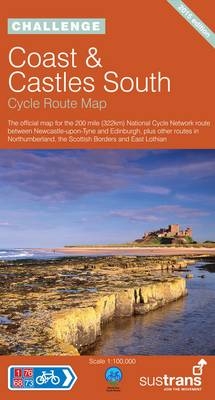 Coast and Castles South - Sustrans Cycle Routes Map