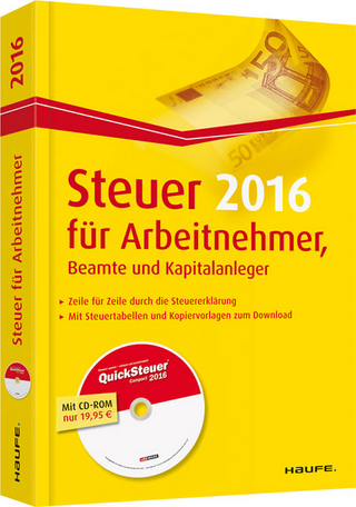 Steuer 2016 für Arbeitnehmer,  Beamte und Kapitalanleger