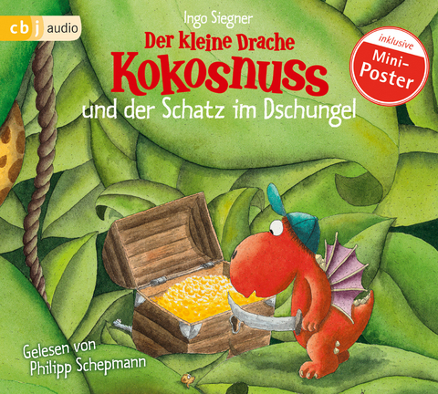 Der kleine Drache Kokosnuss und der Schatz im Dschungel - Ingo Siegner