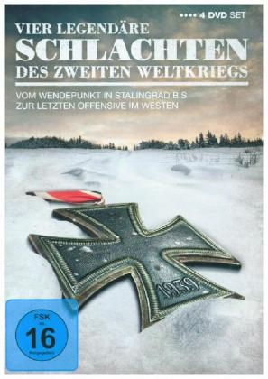Vier Legendäre Schlachten des Zweiten Weltkriegs, 4 DVDs