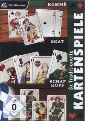 3x traditionelle Kartenspiele, 1 CD-ROM
