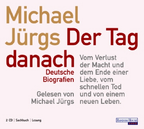 Der Tag danach - Michael J&uuml;rgs