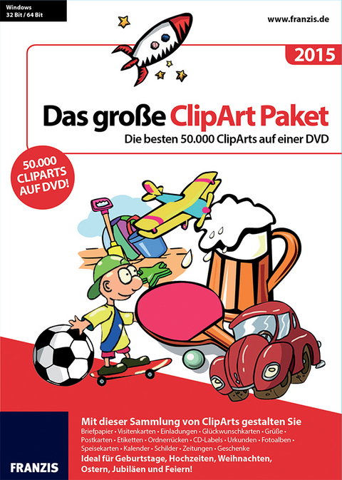 Das große ClipArt Paket 2015