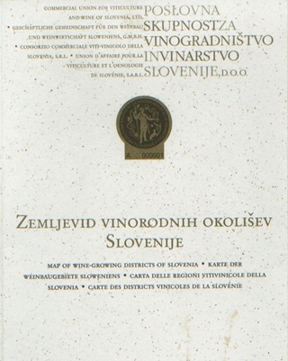 Karten der Weinbaugebiete Sloweniens.
