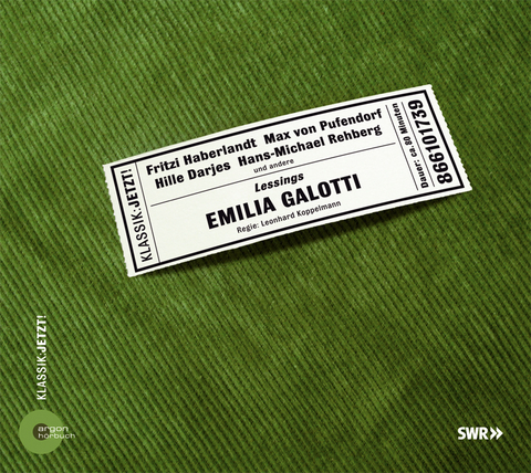 H&ouml;rbuch Emilia Galotti (SWR) - Gotthold E Lessing