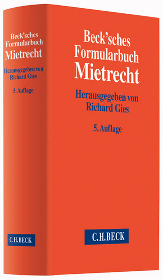 Beck'sches Formularbuch Mietrecht