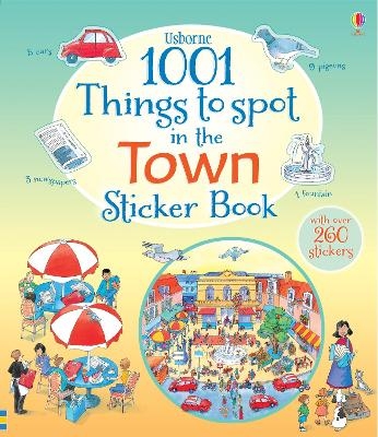 1001 Things to Spot in the Town Sticker Book - Gillian Doherty