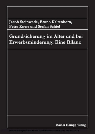 Grundsicherung im Alter und bei Erwerbsminderung: Eine Bilanz