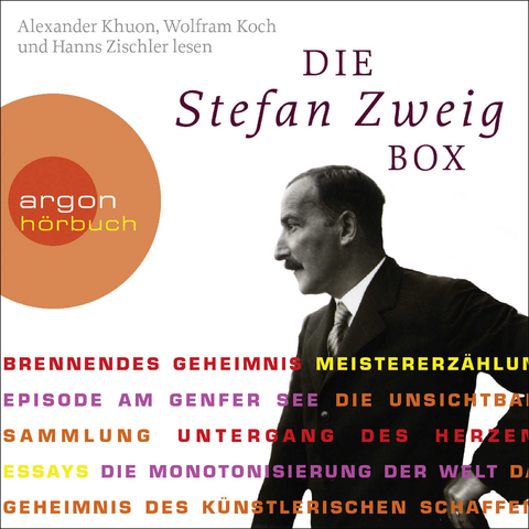 Die Stefan Zweig Box (Brennendes Geheimnis / Meistererz&auml;hlungen / Essays) - Stefan Zweig