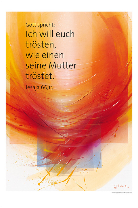 Jahreslosung 2016 - Kunstdruck 62 x 93 cm* - 