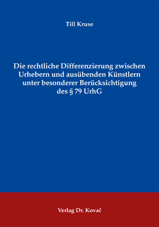 Die rechtliche Differenzierung zwischen Urhebern und ausübenden Künstlern unter besonderer Berücksichtigung des § 79 UrhG