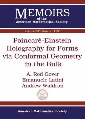 Poincare-Einstein Holography for Forms Via Conformal Geometry in the Bulk