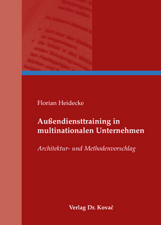 Außendiensttraining in multinationalen Unternehmen